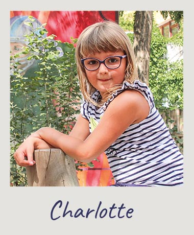 Charlotte, Schülerin der DPFA-Regenbogen-Grundschule Leipzig